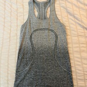 Lululemon Athletica Gray Racerback Tank Top